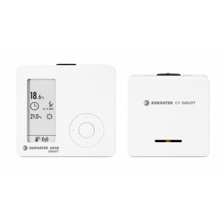 Euroster 4040 SMART Funk-Thermostat, kabellos, WLAN, App-Steuerung, Heizungs- und Klimaanlagen