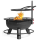 Multifunktionale Feuerschale 80cm „BANDITO“ mit Grillrost 60 cm