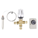 Emmeti 3-Wege Thermomischer / Festwertregler  für Heizung, Fixtemperatur für Fußbodenheizung 20-65 °C 20 (3/4")