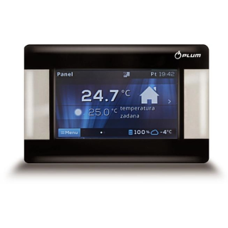 ecoster Touch Display für ecoMax850 / 920i Regler Schwarz