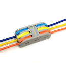 10er Pack Durchgangsklemme Schnellverbinder 3-polig...