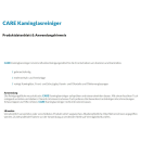 CONEL CARE Kaminglasreiniger 500ml, gebrauchsfertig