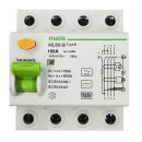 Matismart FI Schutzschalter Typ B allstromsensitiv 30mA/300mA 25A–100A 3P+N Intertek
