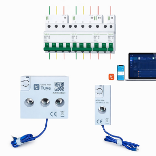 Matis BPM Mini-Stromverbrauchszähler Tuya – Smart Energiemessgerät für Haus & Wohnung, Appfähig