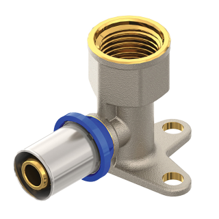 Emmeti Pressfittings für Aluverbundrohr Wandwinkel Kurz/Lang