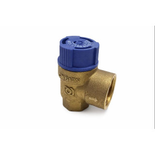 Sicherheitsventil Trinkwasser 1/2" 6bar