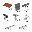 Alumero EasyPitch Schrägdachpaket –...