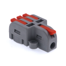 Kaiser Electronics 10er Pack 2–5-polig Durchgangsklemme 4mm² 600V für flexibele und starre Kabel