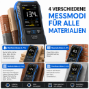 FNIRSI WMT-10 Induktives Feuchtigkeitsmessgerät kontaktlos für Holz und Wände, Farbdisplay, Akku