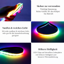 Dream Color 24V RGB LED-Streifen 5m WS2811, 720 COB-LED/m, 10mm, flexibel, adressierbar