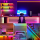 Dream Color 24V RGB LED-Streifen 5m WS2811, 720 COB-LED/m, 10mm, flexibel, adressierbar
