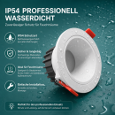 Gledopto GL-D-007P Zigbee 3.0 RGB+CCT LED Downlight 660–800 lm, dimmbar, IP54, RGB