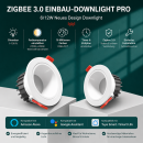 Gledopto GL-D-007P Zigbee 3.0 RGB+CCT LED Downlight 660–800 lm, dimmbar, IP54, RGB