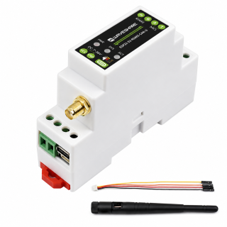 WAVESHARE ESP32-S3 Microcontroller mit RS485 und CAN, Wi-Fi/Bluetooth, Hutschienen-Gehäuse, Industrie