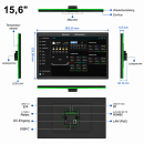 Kaiser Electronics 15,6 Zoll Smart Home Touch Panel Android 14 POE Wandmontage, MQTT, Zigbee 3.0