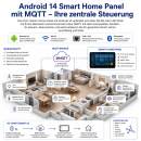 Kaiser Electronics 15,6 Zoll Smart Home Touch Panel Android 14 POE Wandmontage, MQTT, Zigbee 3.0