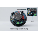 Kaiser Electronics WLAN & Bluetooth Deckenlautsprecher 6,5″ mit integriertem 4-Kanal-Verstärker
