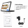 Kaiser Electronics 11 Zoll Android 14 L-Form Panel PoE – Bedienteil für Home Assistant, RK3576S, 4/64 GB, WiFi 6