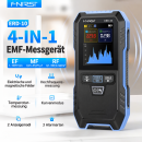 FNIRSI ERD-10 4-in-1 EMF-Messgerät für elektrische und magnetische Felder mit Farbdisplay